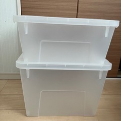 重ねて使える収納箱の画像