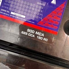 デルコ　ディープサイクルバッテリーの画像