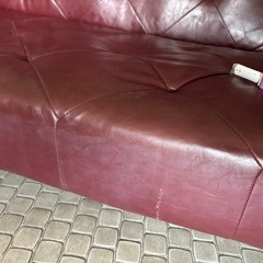 ソファー　ベッドにも出来る　の画像