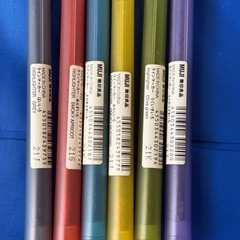 無印良品 ラインマーカー 6本の画像