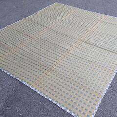 【1枚100円】い草ラグ　約210×240cm　古物　未使用品　2柄の画像