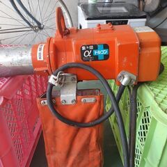 電動　チェーンブロック　１００V　象印の画像