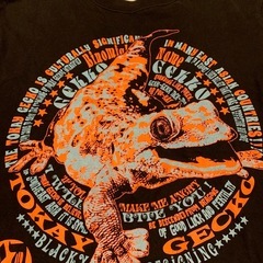 古着/メンズ/トカゲTシャツ/Lサイズ　　の画像
