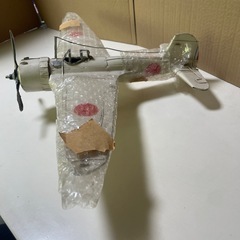 珍品　ブリキ製日本陸軍戦闘機　隼の画像