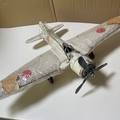 珍品　ブリキ製日本陸軍戦闘機　隼の画像