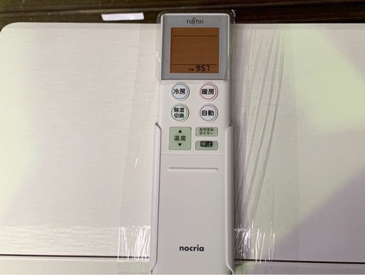 中古 2.8kw 10畳 単相100V ルームエアコン FUJITSU 富士通 ゼネラル ノクリア 2023年製 AS-W283N