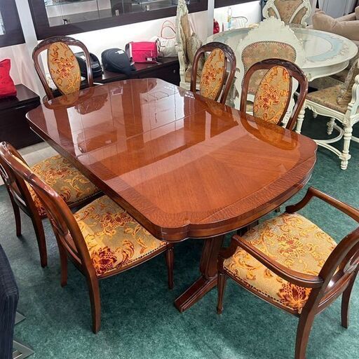 マルニ/MARUNI 伸長式6人掛けダイニングセット ブリタニア 札幌 東区 店頭引き取り歓迎