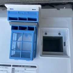 f●■SHARPシャープ・ドラム式洗濯乾燥機7kg【ES-S7H-WR】クリスタルホワイト・2021年製・動作確認済みの画像