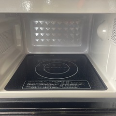 24年製　900w　フラット電子レンジ　Abitelax 50/60Hz共用の画像
