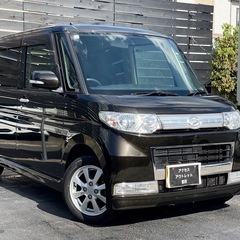 安心の総額表示！車検8年3月20日★ダイハツタントカスタムそのまま乗って帰れます★電動スライドドアBluetoothナビTVバックモニターの画像