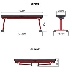 トレーニング器具　ベンチ台　可変式ダンベル・バーベル　40kgの画像