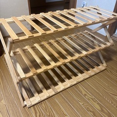 靴収納用の棚の画像