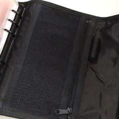 吉田カバン ナイロンキャンバス 6穴式 手帳 ブラック DG8293の画像