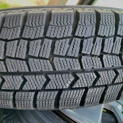 ダンロップ　WINTER MAXX　WM02 中古スタッドレスタイヤ　 165/65R14　79Qの4本セットの画像