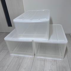 引き出し衣装ケース クローゼット用 の画像