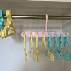 赤ちゃん用ハンガーの画像