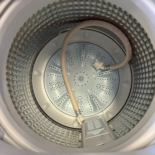 東Z499 洗濯機 2023年製 動作品 Haier ハイアール 5.5kg 全自動電気洗濯機 JW-U55LK (50/60Hz）生活家電