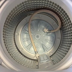 東Z499 洗濯機 2023年製 動作品 Haier ハイアール 5.5kg 全自動電気洗濯機 JW-U55LK (50/60Hz）生活家電 の画像