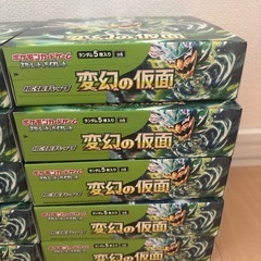 ポケモンカードゲーム 変幻の仮面　ポケセン産10BOXの画像