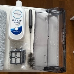 【1回のみ使用】Tineco ティネコ S6 水拭き掃除機 スペアモップ・洗浄液付きの画像