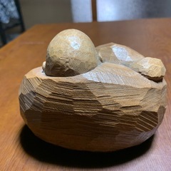木彫置物の画像