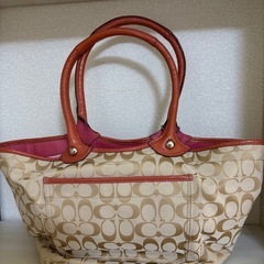 美品ハンドバッグ（コーチ）の画像