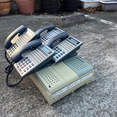 ビジネスホン　セット　子機4台の画像