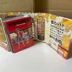 ワンピースビブルカード図鑑セットの画像