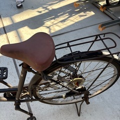 自転車　鍵なし　パンクの画像