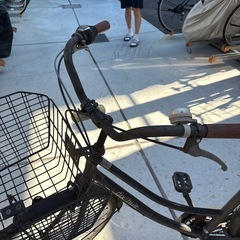 自転車　鍵なし　パンクの画像