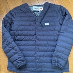 定価46,200円/ナンガ/ムーンロイド/別注/最強ダウン/ダウンカーディガン/Lサイズ/美品！の画像