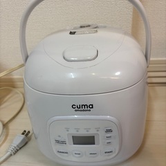 シンプルな炊飯器の画像