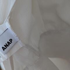 ANAP　バックリボン　ブラウス　レディース洋服　フリーサイズの画像