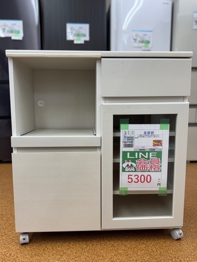 ?LINE会員限定スペシャル価格?【食器棚】 73000 円 27ー82
