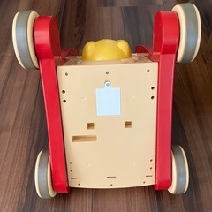 【手押し車】【ベビーウォーカー】
くまのプーさん　おしりふりふりウォーカーピアノ　の画像