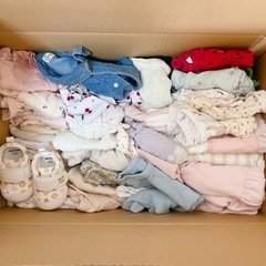 70〜80サイズの女の子服を譲りますの画像