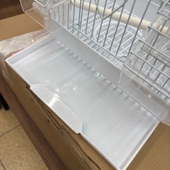 《リユースマン倉敷》【在庫2個有り】鳥かご ペット バードゲージ ホワイトの画像