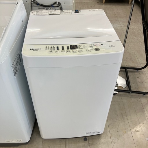 安心の6ヶ月保証付き【Hisense】5.5kg 全自動洗濯機お売りします！