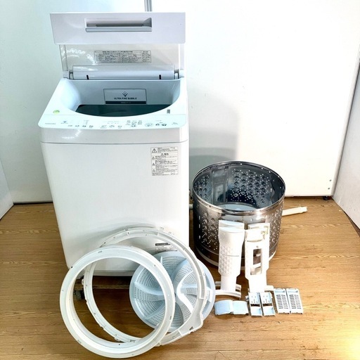 【分解洗浄済み】東芝洗濯機 10kg 2019年製