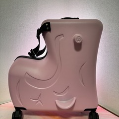 【特典付き】キッズ キャリーバッグ-乗って座って運べる-の画像