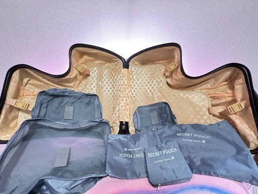 キッズ キャリーバッグ-乗って座って運べる-