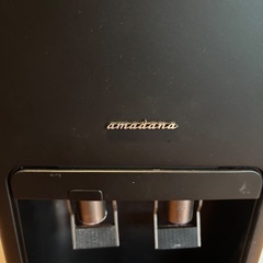 amadana ウォーターサーバー 木製スタンド付き黒　HC12D1-WD-RFの画像