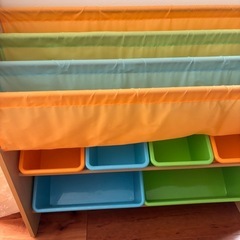 おもちゃ箱　おもちゃ収納の画像