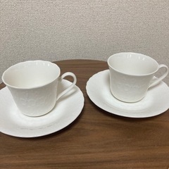 ほぼ未使用　和食器　2枚セット　おまけ付きの画像