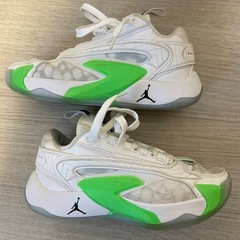 バスケットボール ナイキ ジョーダン ルカ２ 白緑 22.5cmの画像