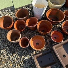 【リユース☆エコちょっぷ🦜】植木鉢色々の画像