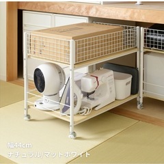 押入れ収納　ワゴンの画像