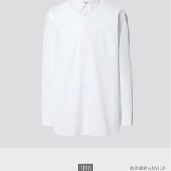 UNIQLO +J　スーピマコットンレギュラーフィットシャツ（長袖）  Mサイズ
の画像