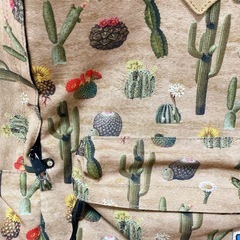 《美品》🌵サボテン柄リュックの画像