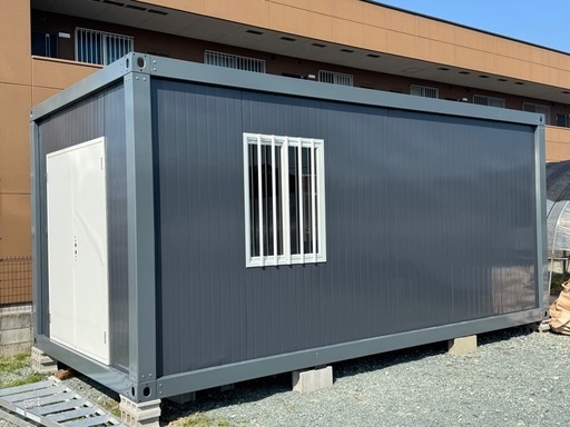 完売しました。仮設住宅 高級別宅 ユニットハウス スーパーハウス 6m×3mのフルサイズハウス 新品即納